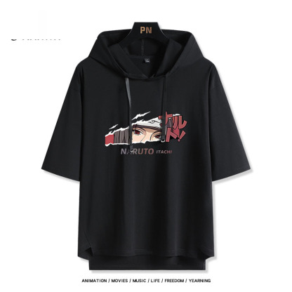 火影忍者 連帽短袖T恤