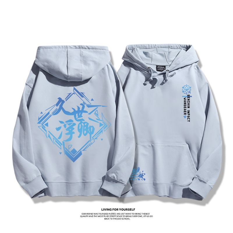 原神鐘離新款 親子情侶男女款連帽衛衣-ZUIHANG SHOP