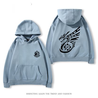 Monster Hunter Rise魔物獵人新款 親子情侶男女款連帽衛衣-ZUIHANG SHOP