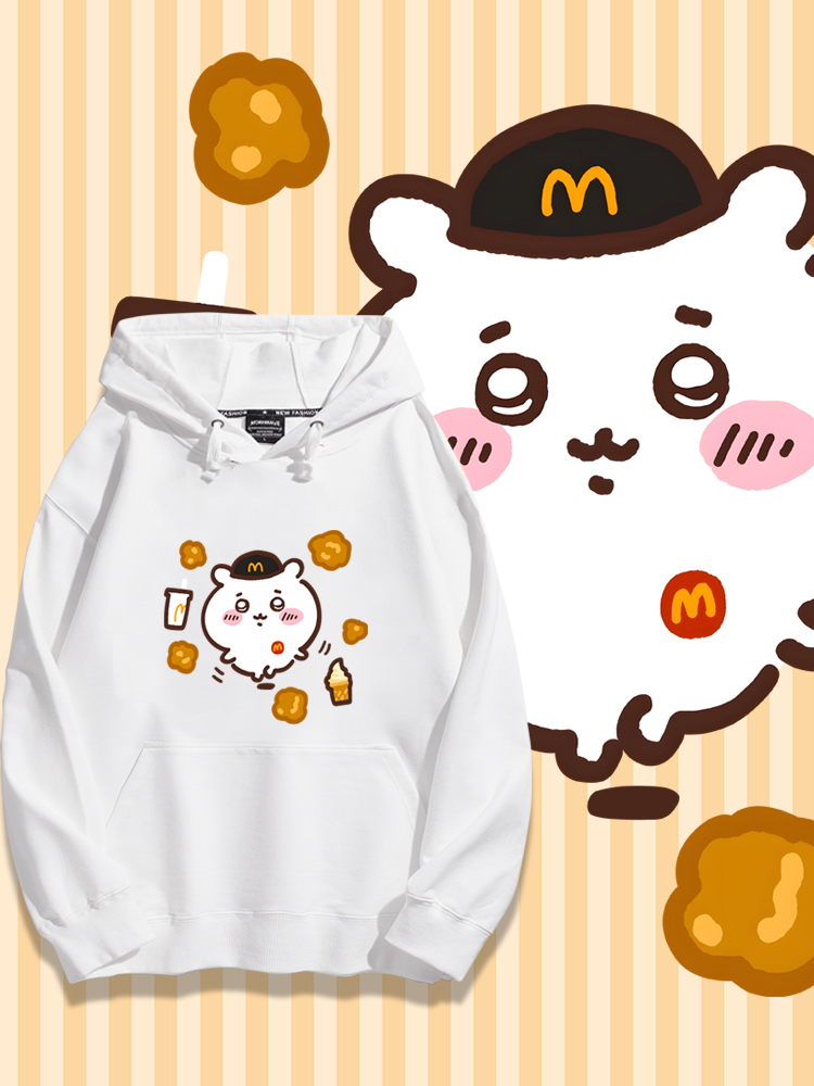 Chiikawa新款 親子情侶男女款連帽衛衣