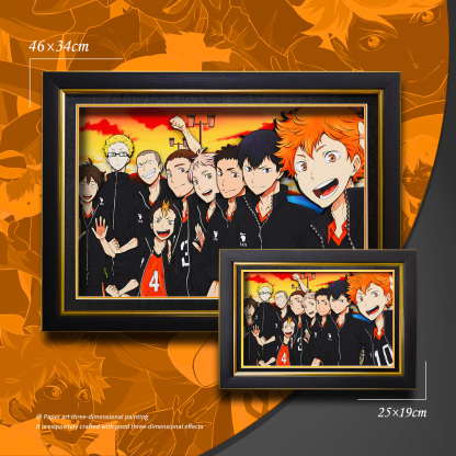 排球少年 3D立體畫-ZUIHANG SHOP