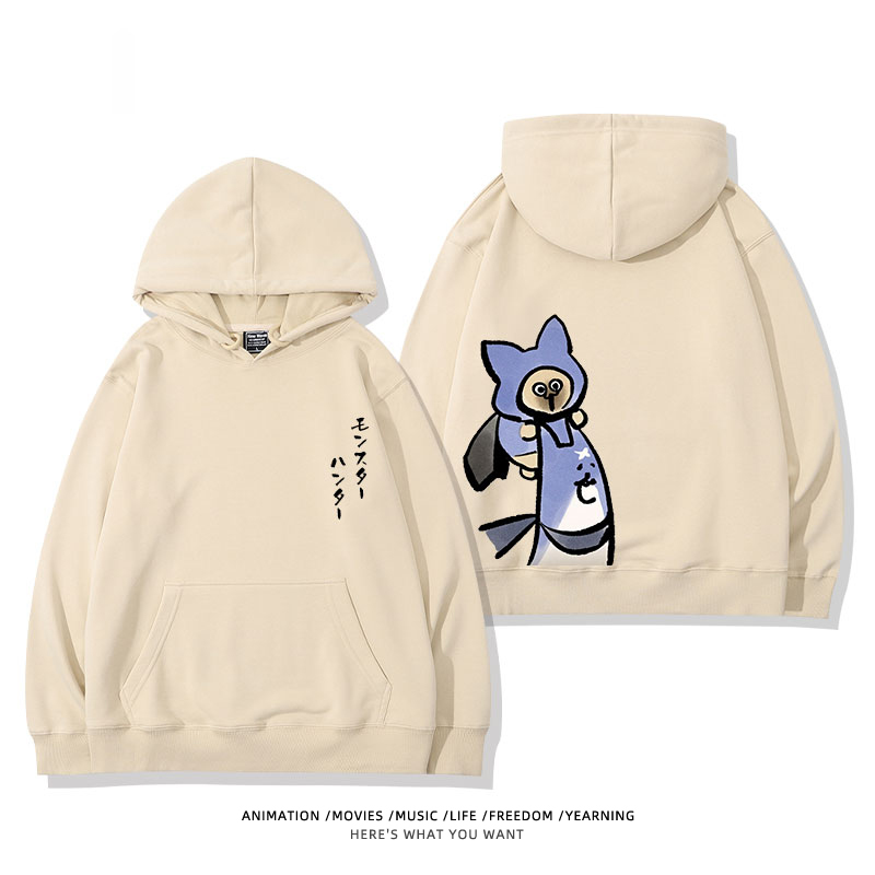 魔物獵人新款 親子情侶男女款連帽衛衣-ZUIHANG SHOP