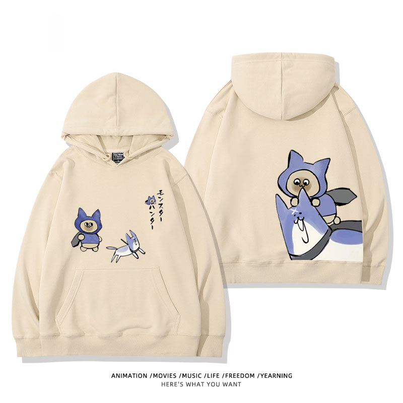 魔物獵人新款 親子情侶男女款連帽衛衣-ZUIHANG SHOP