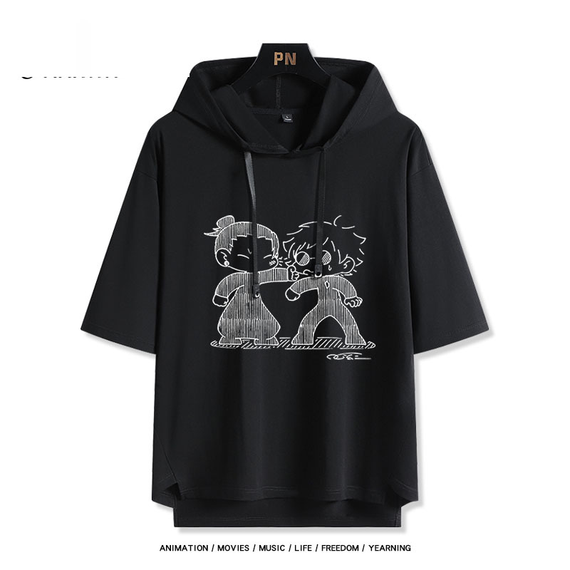 咒術迴戰 連帽短袖T恤-ZUIHANG SHOP