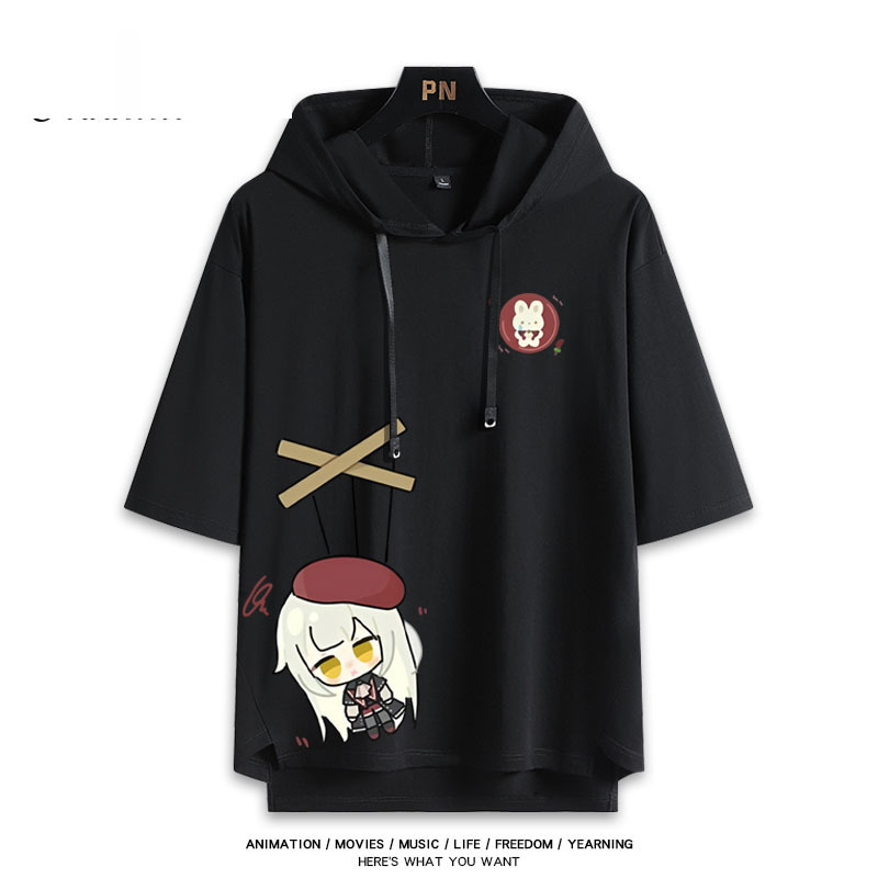 BanG Dream! Ave Mujica 若葉睦 連帽短袖T恤