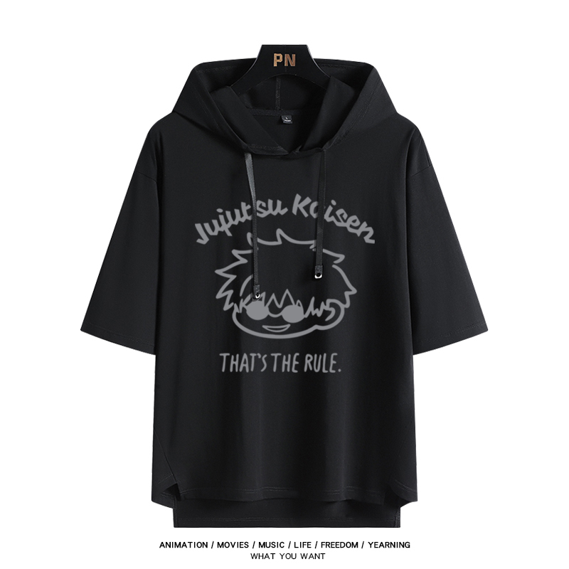 咒術迴戰 連帽短袖T恤