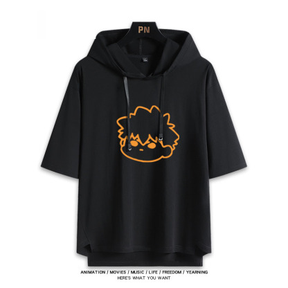 藍色監獄 連帽短袖T恤-ZUIHANG SHOP