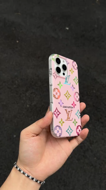 路易威登閃粉IMD磁吸手機殼