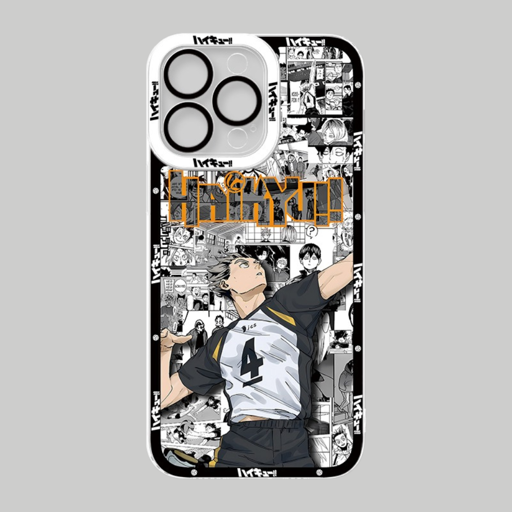 排球少年天使眼透明防摔軟殼-ZUIHANG SHOP