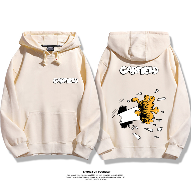 加菲貓新款 親子情侶男女款連帽衛衣-ZUIHANG SHOP