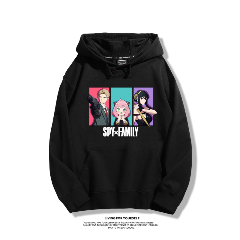 間諜家家酒新款 親子情侶男女款連帽衛衣-ZUIHANG SHOP