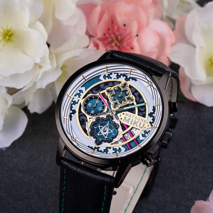 初音未來 未來有你五週年紀念手錶-ZUIHANG SHOP