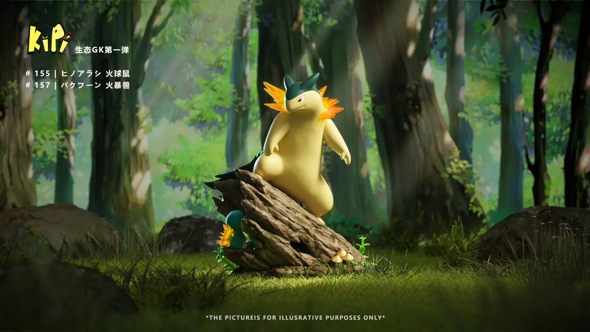 寶可夢 生態系列第一彈火爆獸