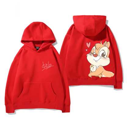 奇奇和蒂蒂新款 親子情侶男女款連帽衛衣-ZUIHANG SHOP