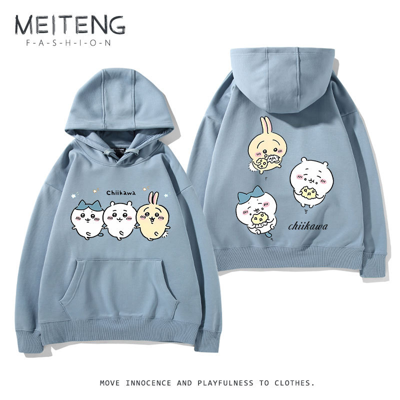 Chiikawa新款 親子情侶男女款連帽衛衣-ZUIHANG SHOP