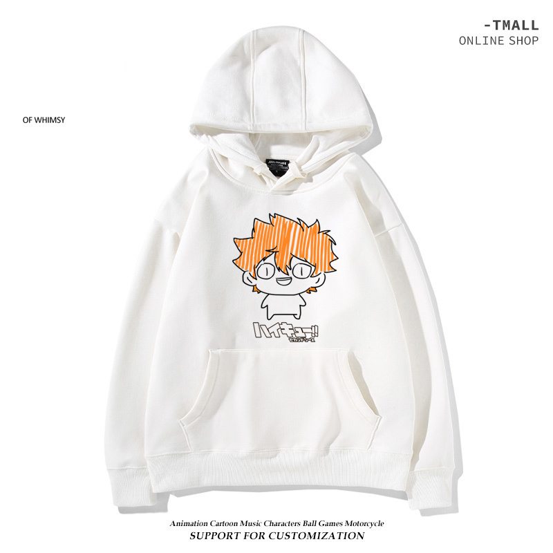 排球少年新款 親子情侶男女款連帽衛衣-ZUIHANG SHOP