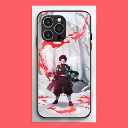 鬼滅之刃新款高清全包防摔玻璃殼-ZUIHANG SHOP