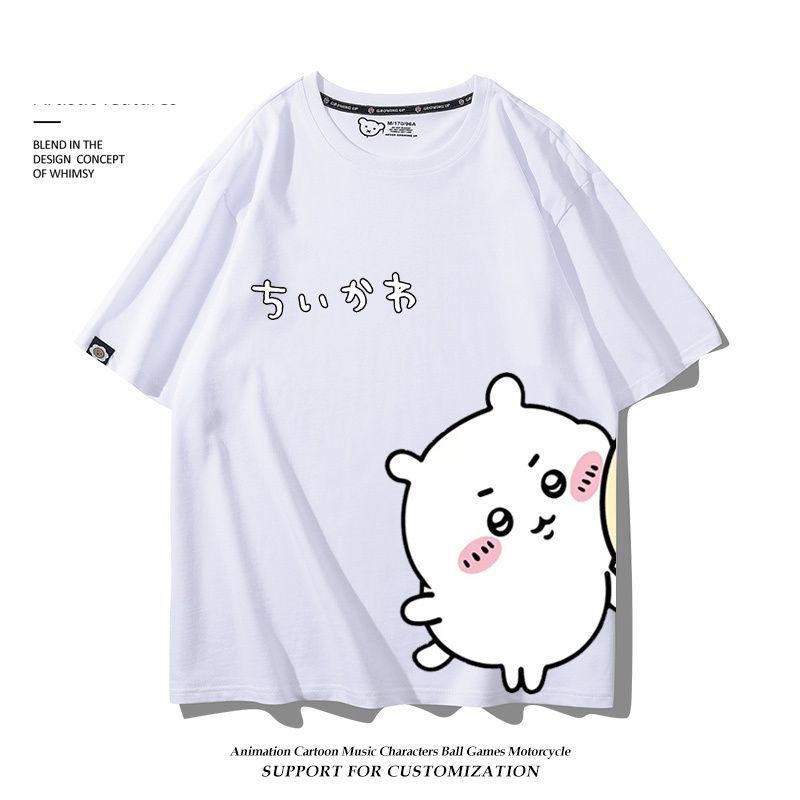 Chiikawa 2025親子情侶男女同款 印花短袖T恤-ZUIHANG SHOP