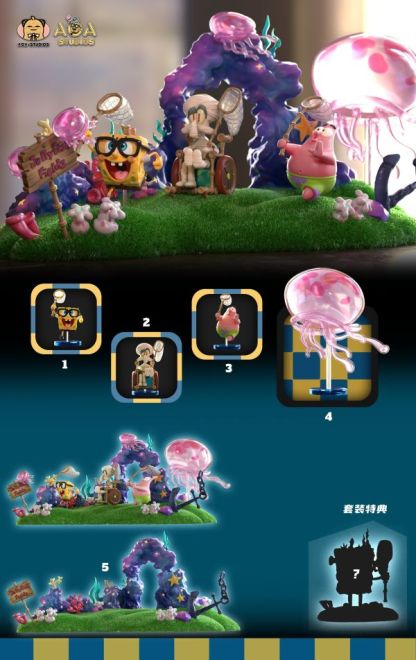 【預購】AOA-Studios WCF系列 海綿寶寶補全計劃第一彈 水母田