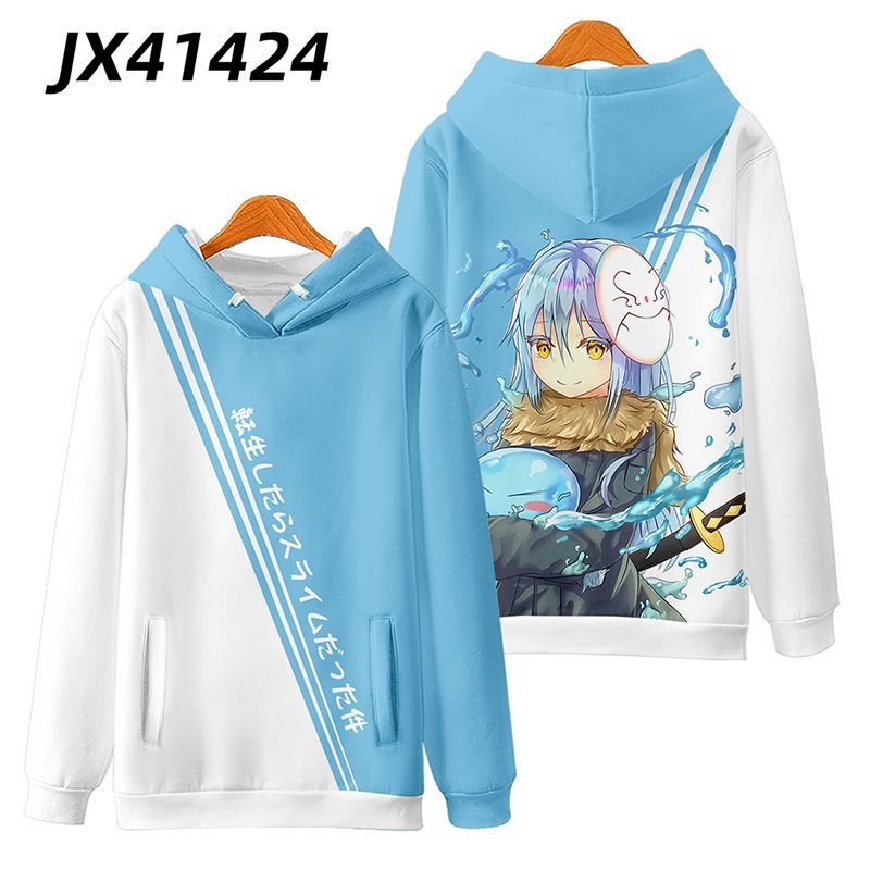 轉生史萊姆 親子情侶男女款連帽衛衣-ZUIHANG SHOP