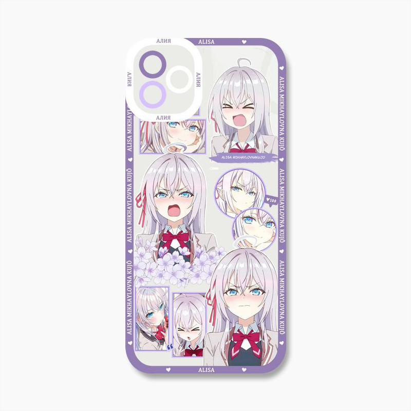 不時輕聲地以俄語遮羞的鄰座艾莉同學天使眼透明防摔軟殼-ZUIHANG SHOP