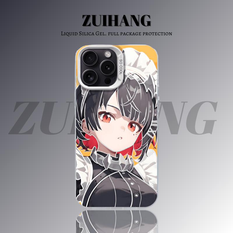 絕區零彩銀線條漸變防摔手機殼-ZUIHANG SHOP