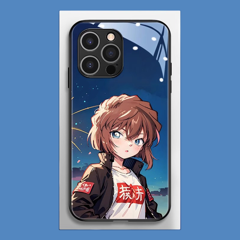 名偵探柯南新款高清全包防摔玻璃殼-ZUIHANG SHOP