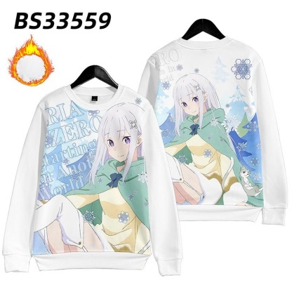 從零開始的异世界生活 親子情侶男女款連帽衛衣-ZUIHANG SHOP