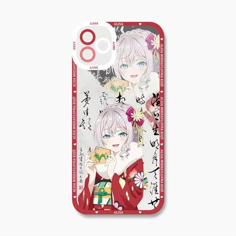 不時輕聲地以俄語遮羞的鄰座艾莉同學天使眼透明防摔軟殼-ZUIHANG SHOP