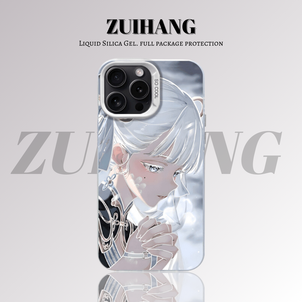 鳴潮彩銀線條漸變防摔手機殼-ZUIHANG SHOP