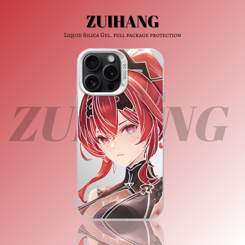 鳴潮彩銀線條漸變防摔手機殼-ZUIHANG SHOP