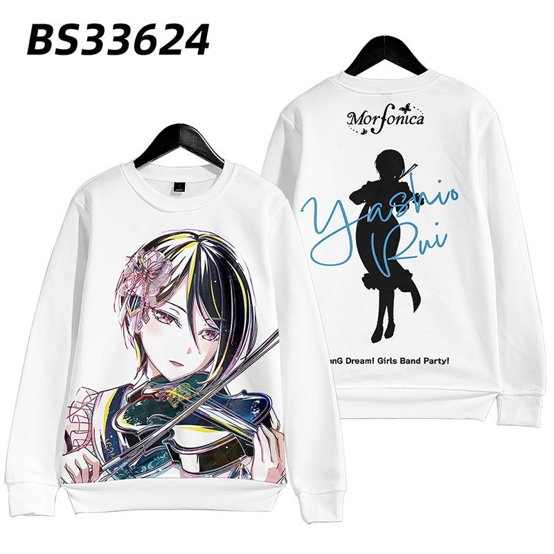 BanG Dream 親子情侶男女款連帽衛衣-ZUIHANG SHOP