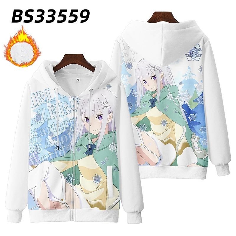 從零開始的异世界生活 親子情侶男女款連帽衛衣-ZUIHANG SHOP