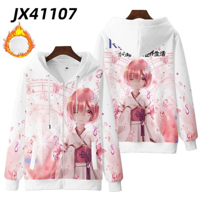 從零開始的异世界生活 親子情侶男女款連帽衛衣-ZUIHANG SHOP