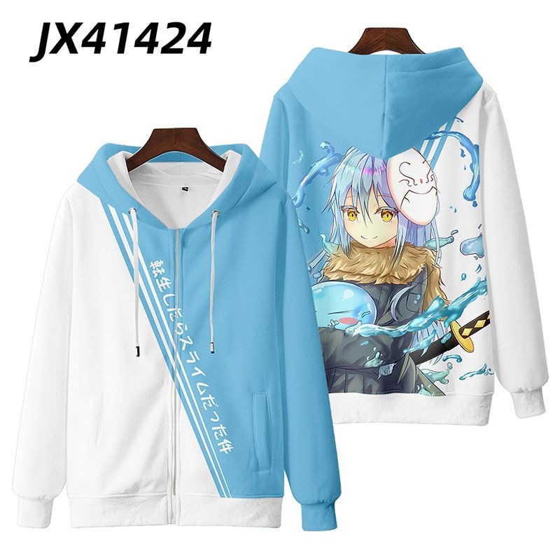 轉生史萊姆 親子情侶男女款連帽衛衣-ZUIHANG SHOP
