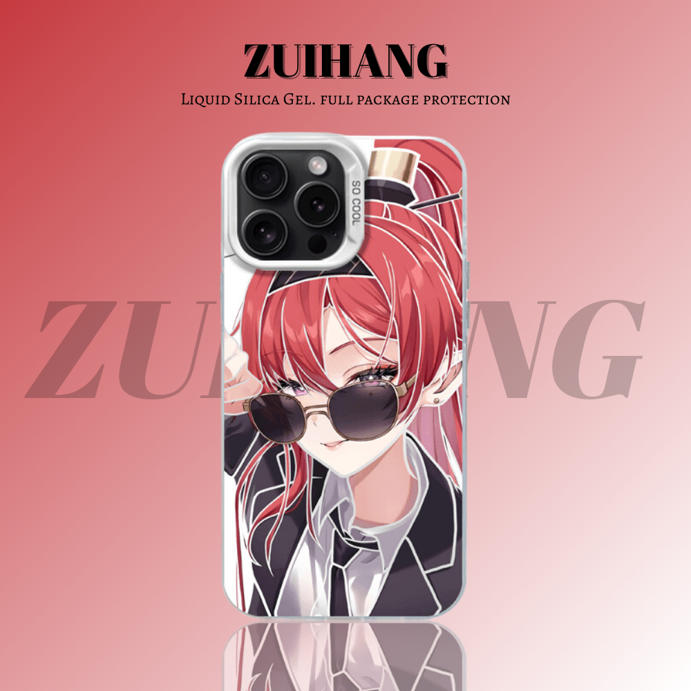 鳴潮彩銀線條漸變防摔手機殼-ZUIHANG SHOP