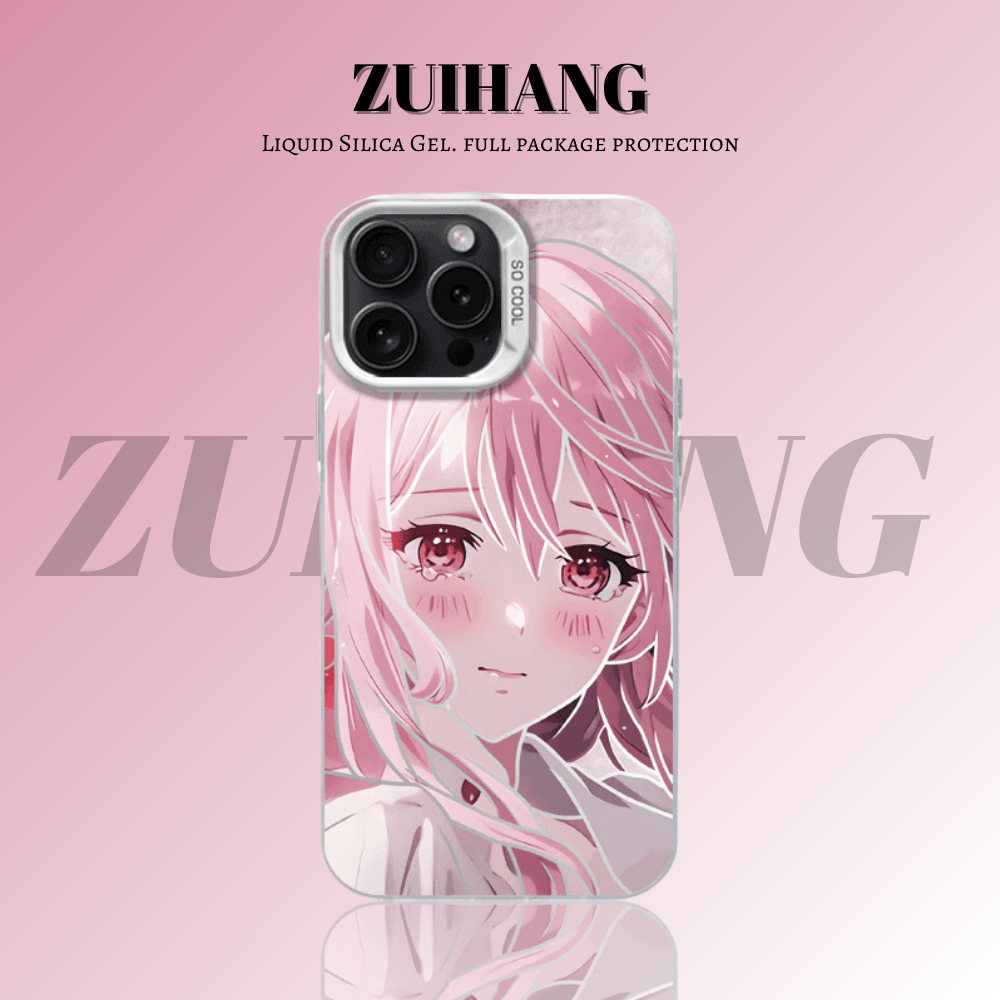 罪惡王冠彩銀線條漸變防摔手機殼-ZUIHANG SHOP