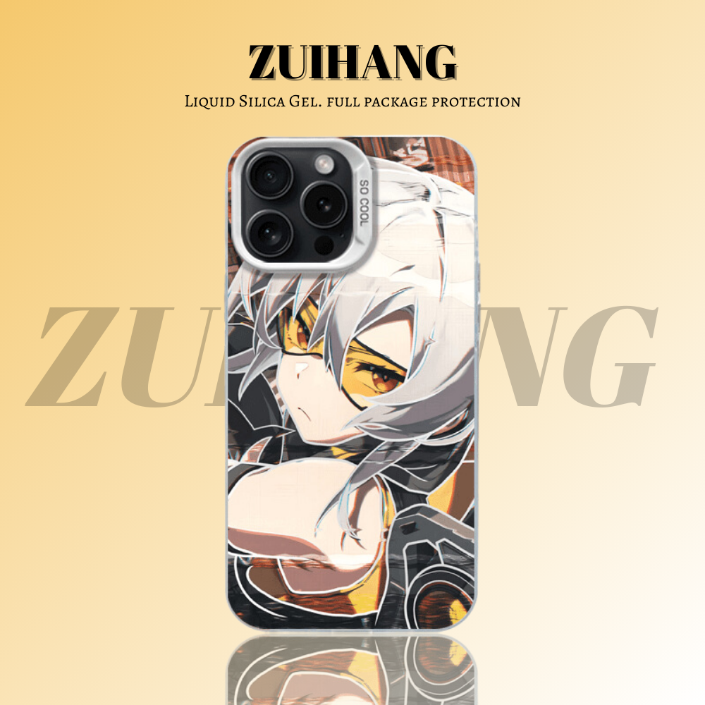 絕區零彩銀線條漸變防摔手機殼-ZUIHANG SHOP