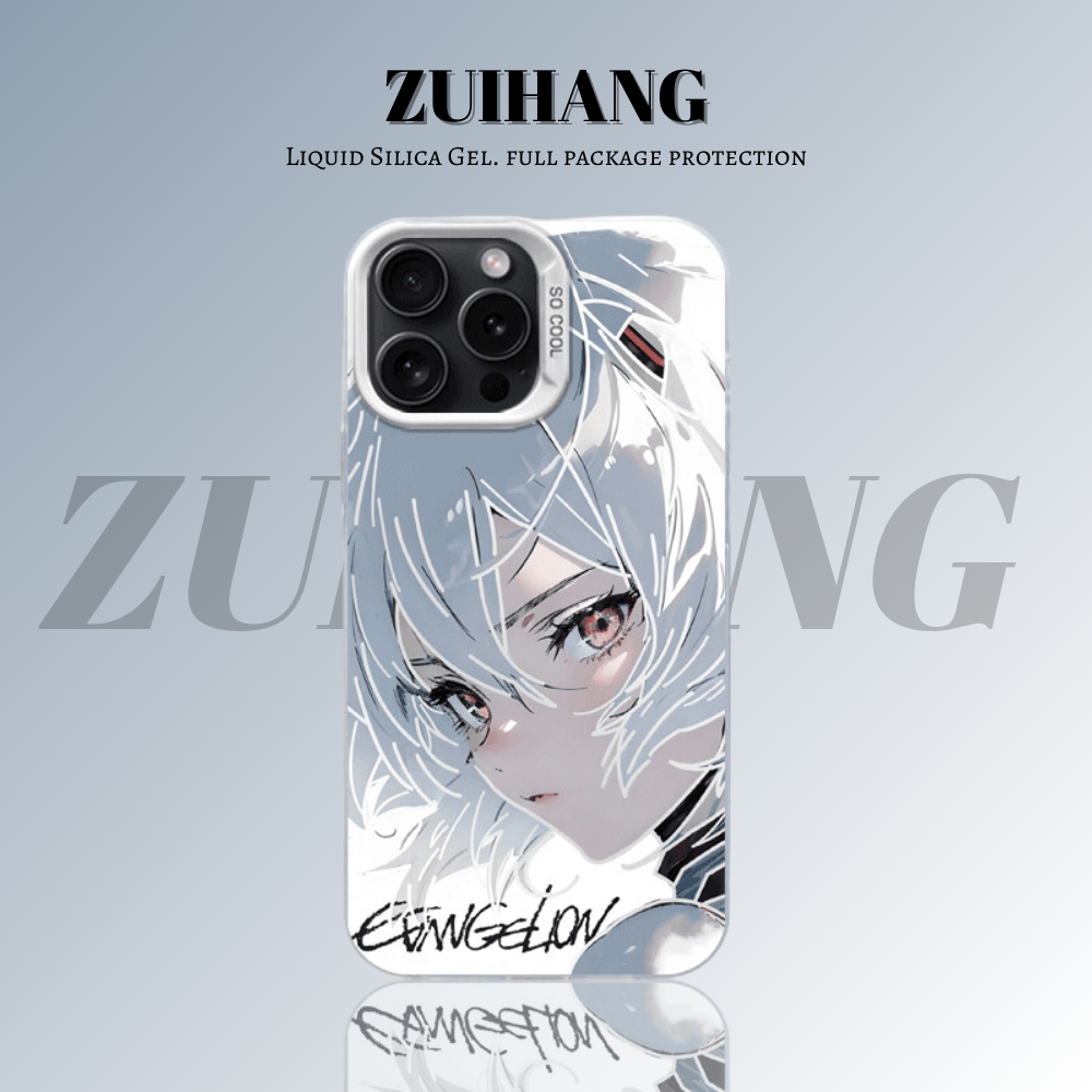 EVA新世紀福音戰士彩銀防摔手機殼-ZUIHANG SHOP