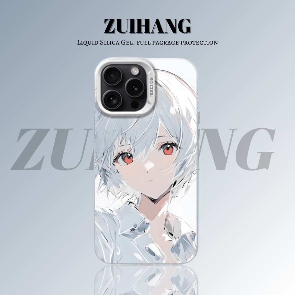 EVA新世紀福音戰士彩銀防摔手機殼-ZUIHANG SHOP