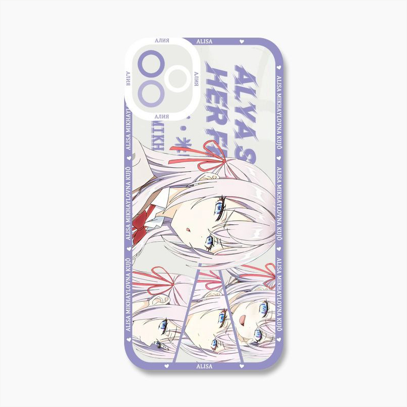 不時輕聲地以俄語遮羞的鄰座艾莉同學天使眼透明防摔軟殼-ZUIHANG SHOP