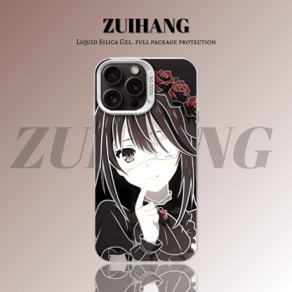 約會大作戰彩銀線條漸變防摔手機殼-ZUIHANG SHOP