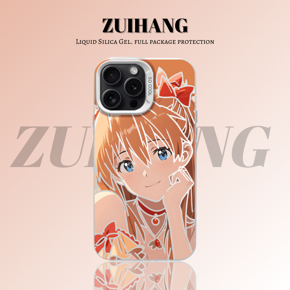 EVA新世紀福音戰士彩銀防摔手機殼-ZUIHANG SHOP