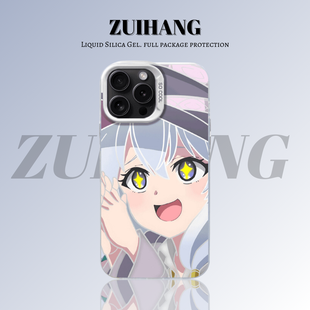 魔女之旅彩銀線條漸變防摔手機殼-ZUIHANG SHOP