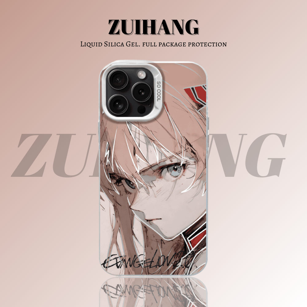 EVA新世紀福音戰士彩銀防摔手機殼-ZUIHANG SHOP