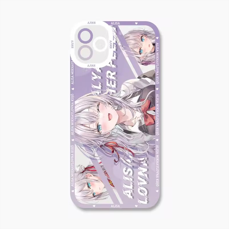 不時輕聲地以俄語遮羞的鄰座艾莉同學天使眼透明防摔軟殼-ZUIHANG SHOP