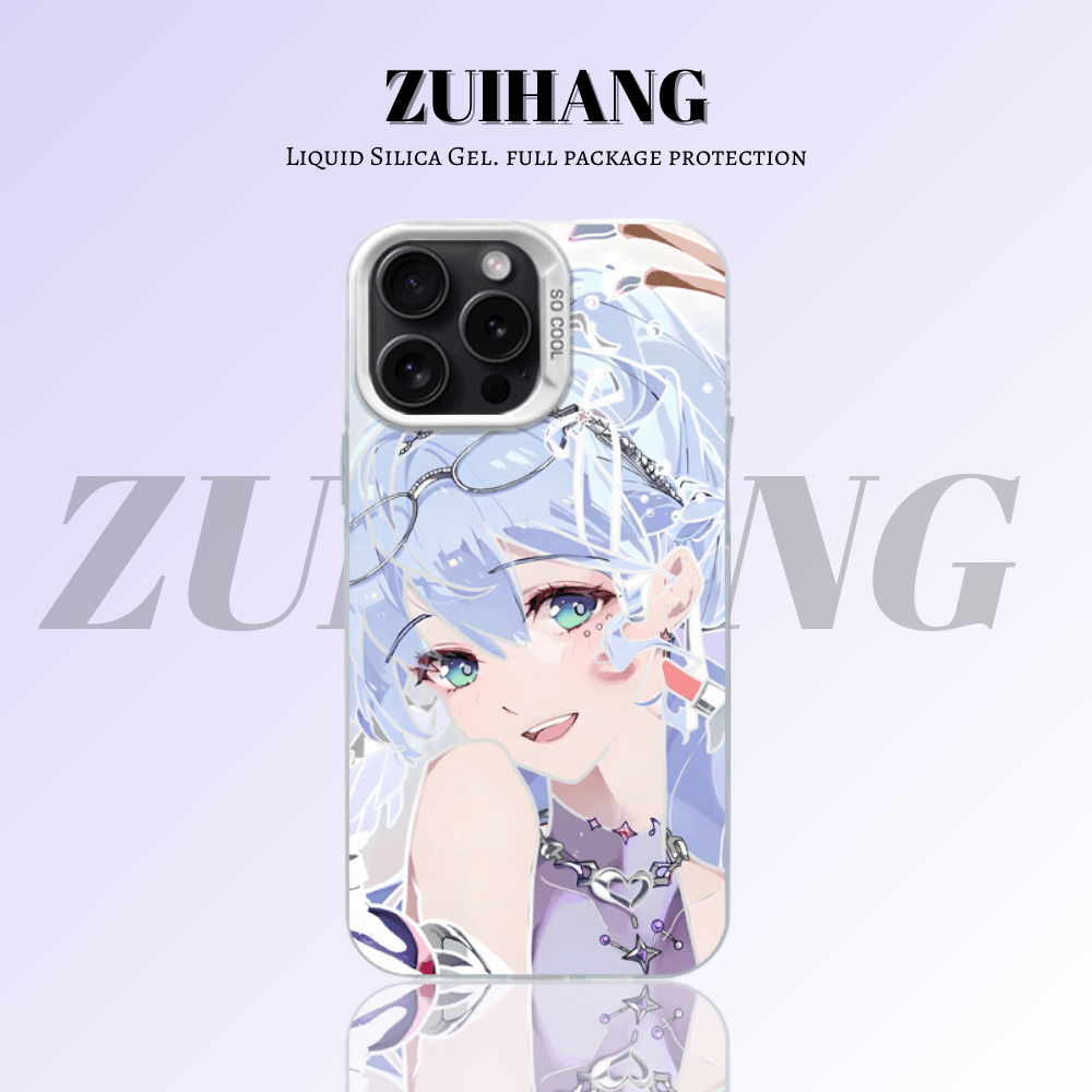 崩壞:星穹鐵道彩銀線條漸變防摔手機殼-ZUIHANG SHOP