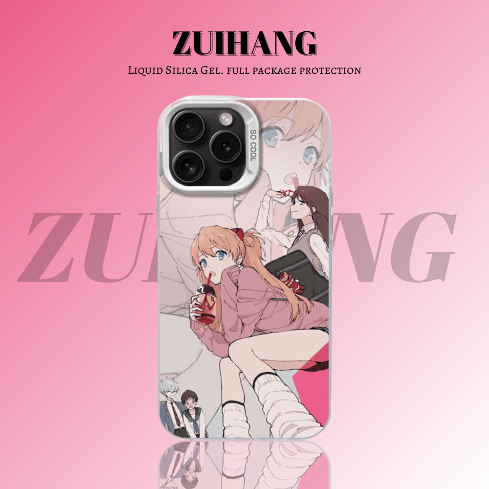 EVA新世紀福音戰士彩銀防摔手機殼-ZUIHANG SHOP
