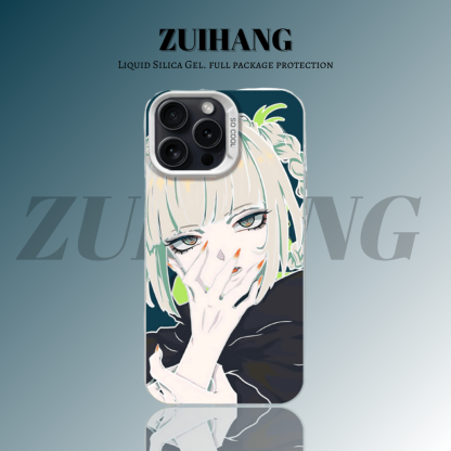 【大集合1.0】動漫彩銀線條漸變防摔手機殼-ZUIHANG SHOP