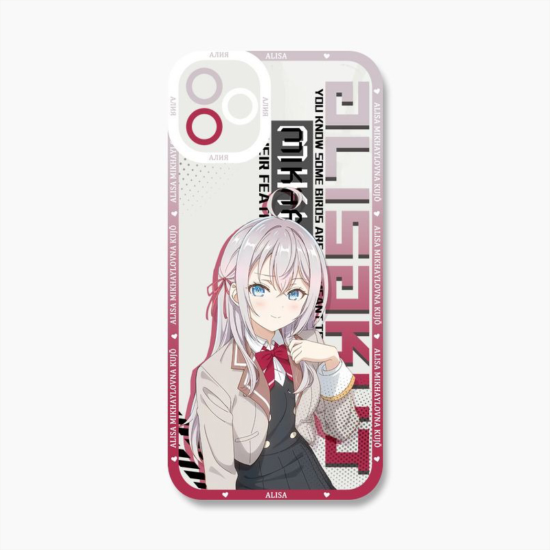 不時輕聲地以俄語遮羞的鄰座艾莉同學天使眼透明防摔軟殼-ZUIHANG SHOP